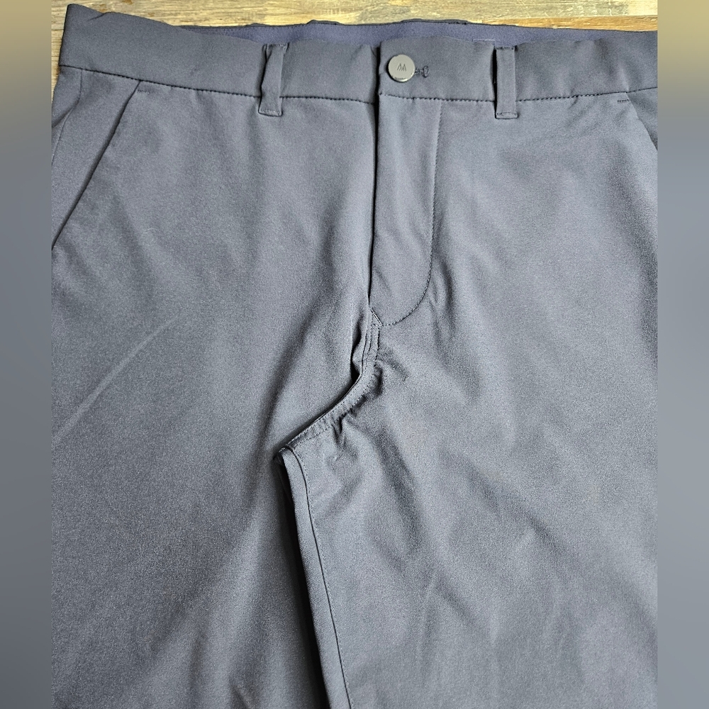Mizzen + Main Men's Helsman Slim Pants Navy Blue 34x32 - Picture 6 of 9